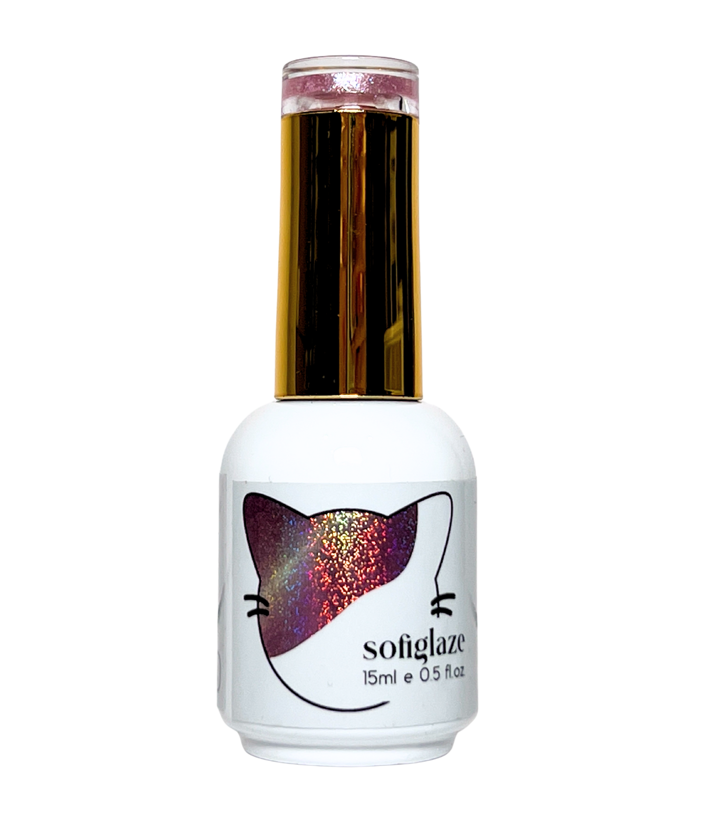 SOFIGLAZE Gel Color 0.5oz Pristine Halo Cat Eye - #NM008