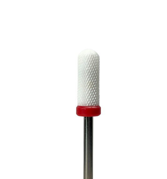 TRIANGLE White Ceramic Small Barrel Safety Bit - Fine