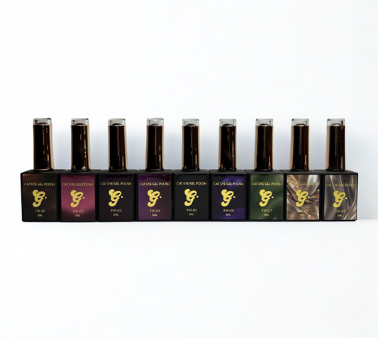 GELLICURE PRO★Cat Eye Gel Night Sparkle Series Full Set