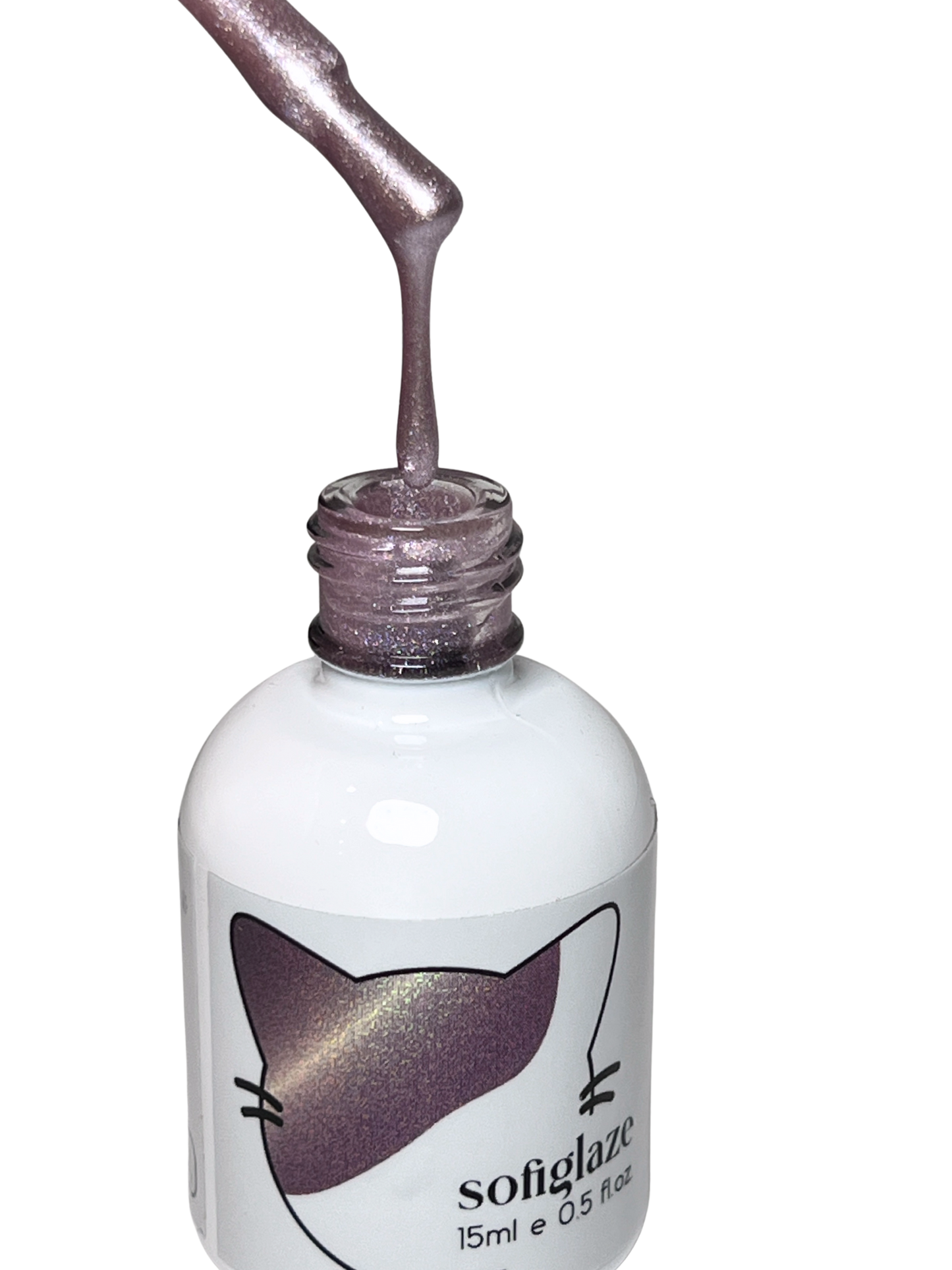 SOFIGLAZE Gel Color 0.5oz Pristine Halo Cat Eye - #NM005