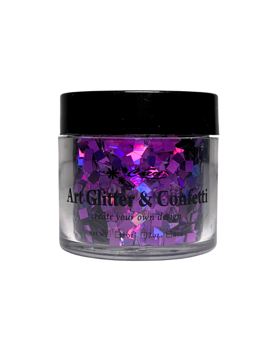 CACEE Art Glitter & Confetti - Holo Purple #89