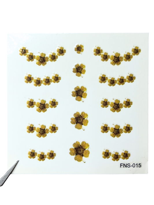 LECECIA Flower Nail Stickers - FNS-015