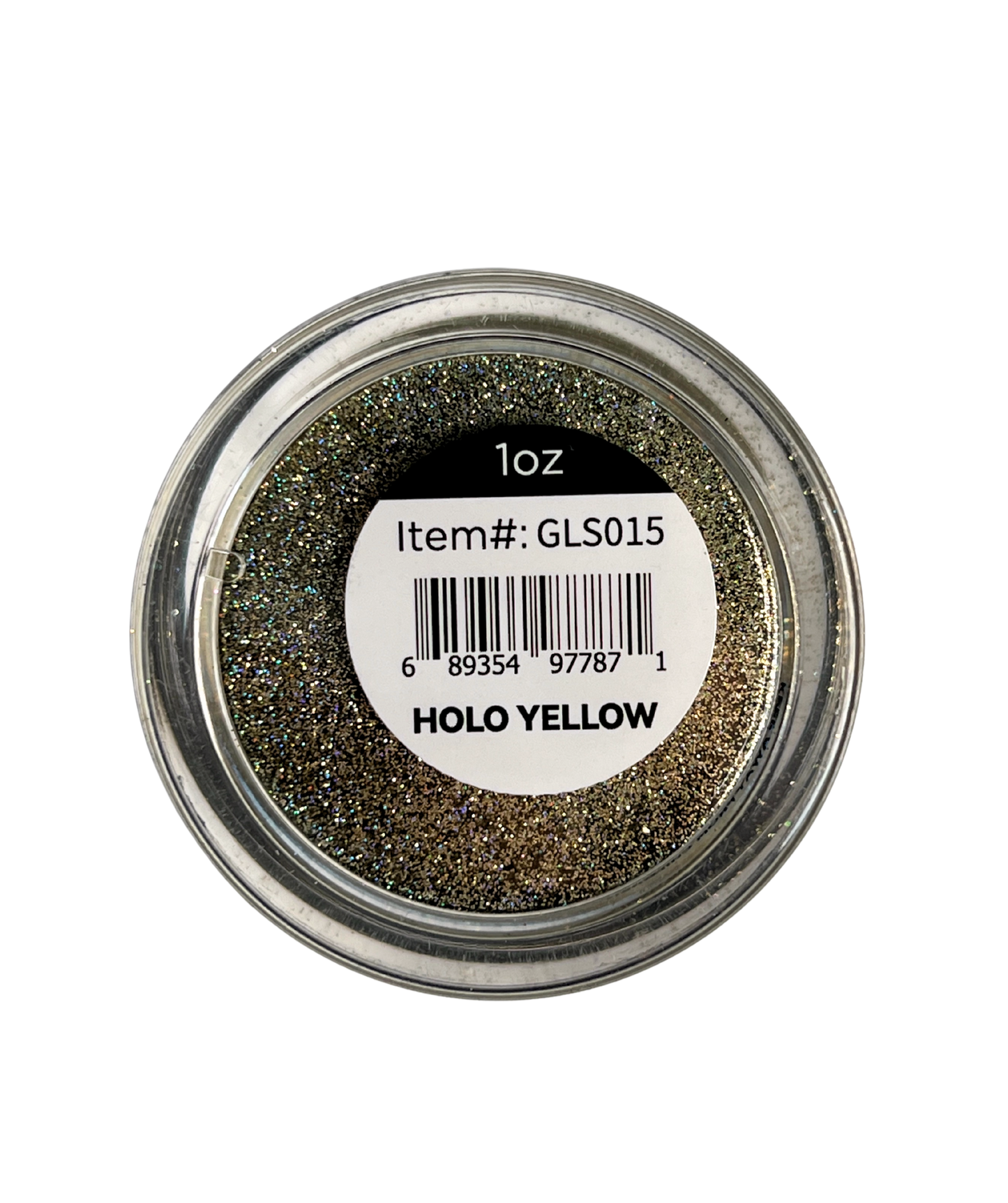 SOFIART Chrome Glitter 1oz - Holo Yellow GLS015