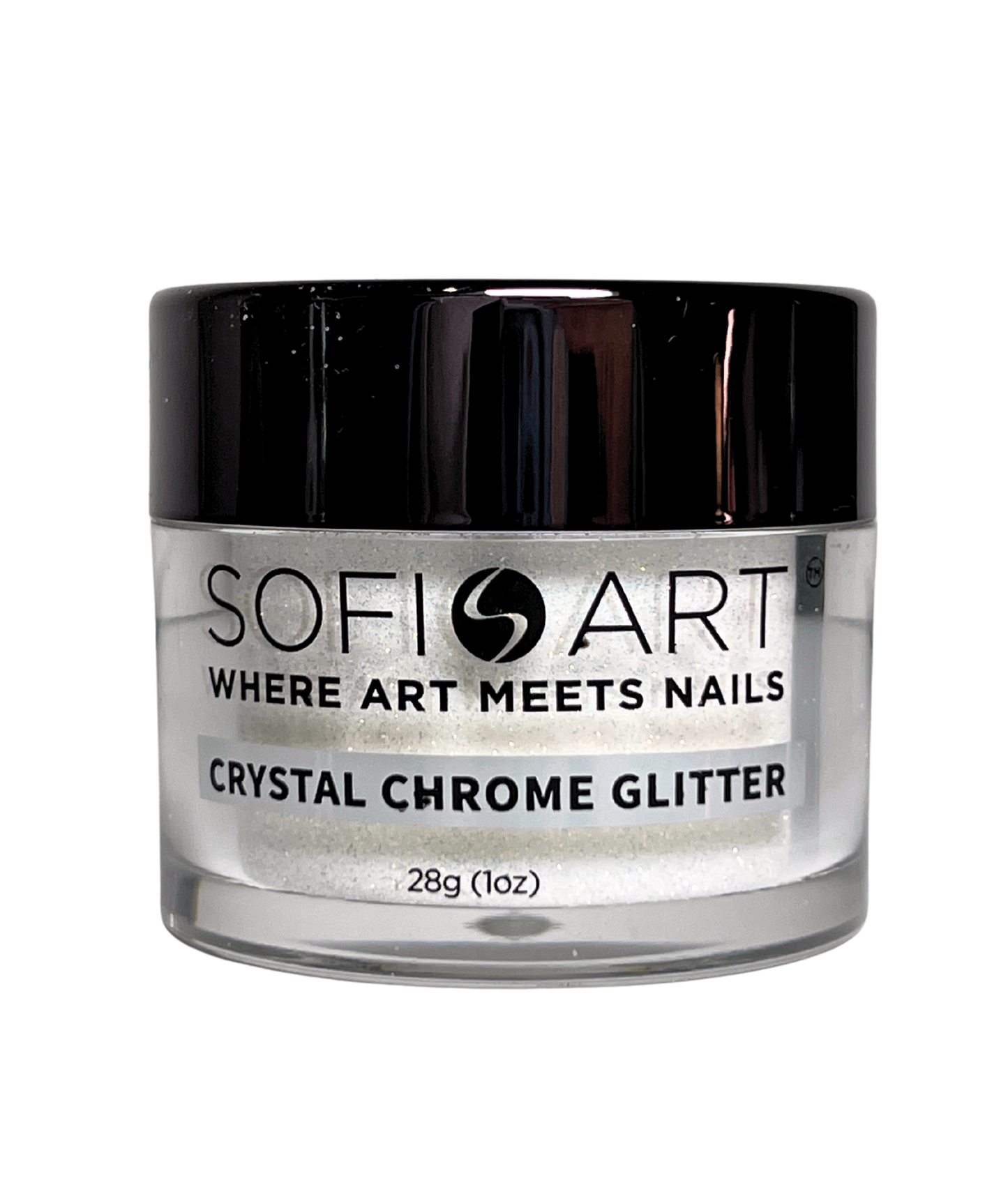 SOFIART Chrome Glitter 1oz - Blue Crystal FC03