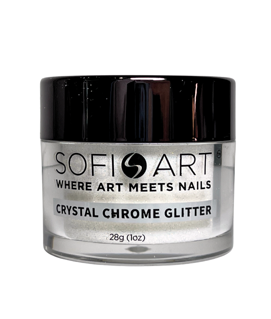 SOFIART Chrome Glitter 1oz - Blue Crystal FC03