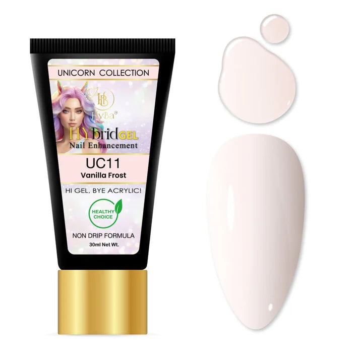 HYBA BEAUTY HyGel Unicorn Collection 30ml - Vanilla Frost #UC11