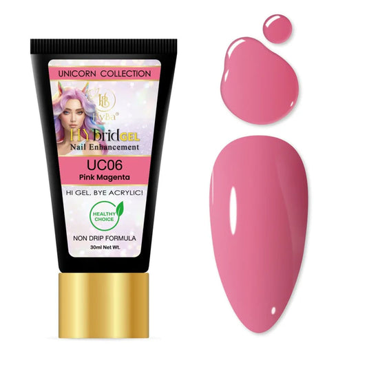 HYBA BEAUTY HyGel Unicorn Collection 30ml - Pink Magenta #UC06