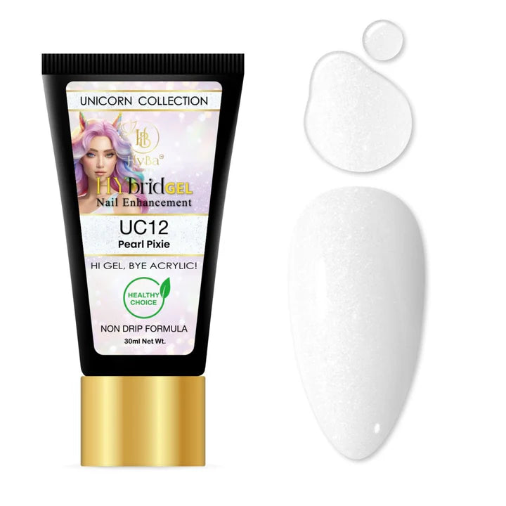 HYBA BEAUTY HyGel Unicorn Collection 30ml - Pearl Pixie #UC12
