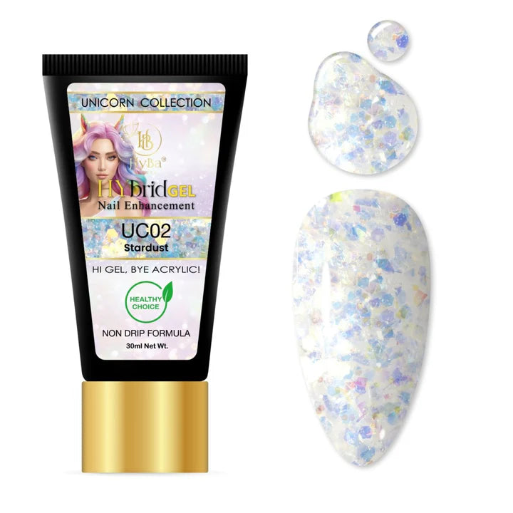 HYBA BEAUTY HyGel Unicorn Collection 30ml - Stardust #UC02