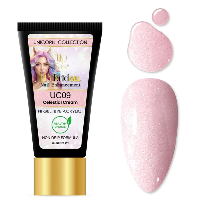 HYBA BEAUTY HyGel Unicorn Collection 30ml - Celestial Cream #UC09