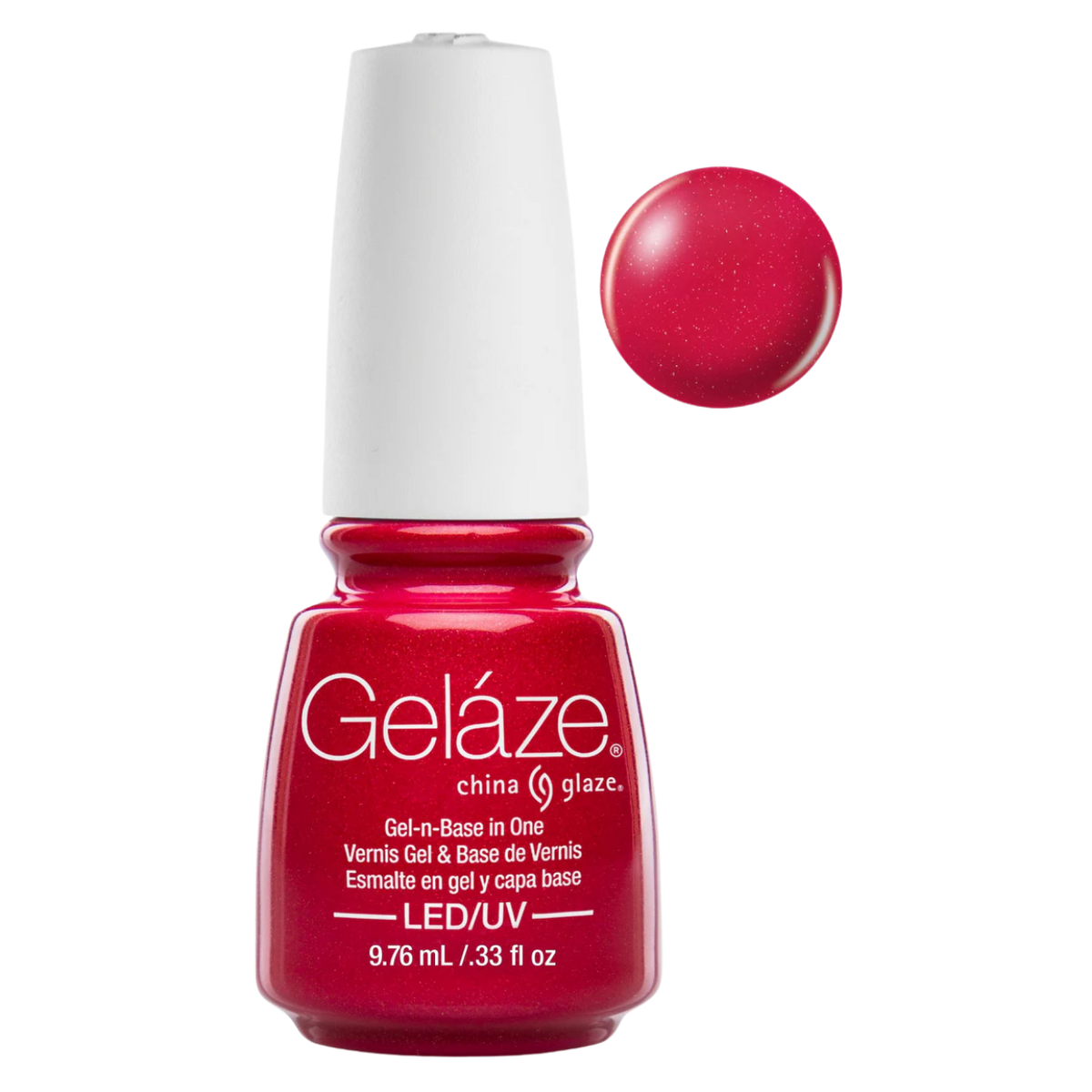 GELAZE by China Glaze 0.5oz - Strawberry Fields #81810