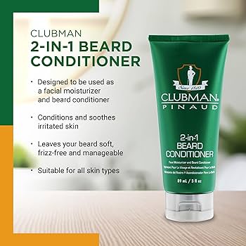 CLUBMAN Pinaud 2-in-1 Beard Conditioner 3oz