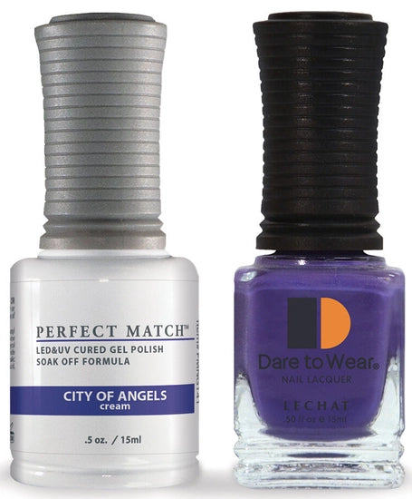 LECHAT Perfect Match Gel Duo - City of Angels #PMS141