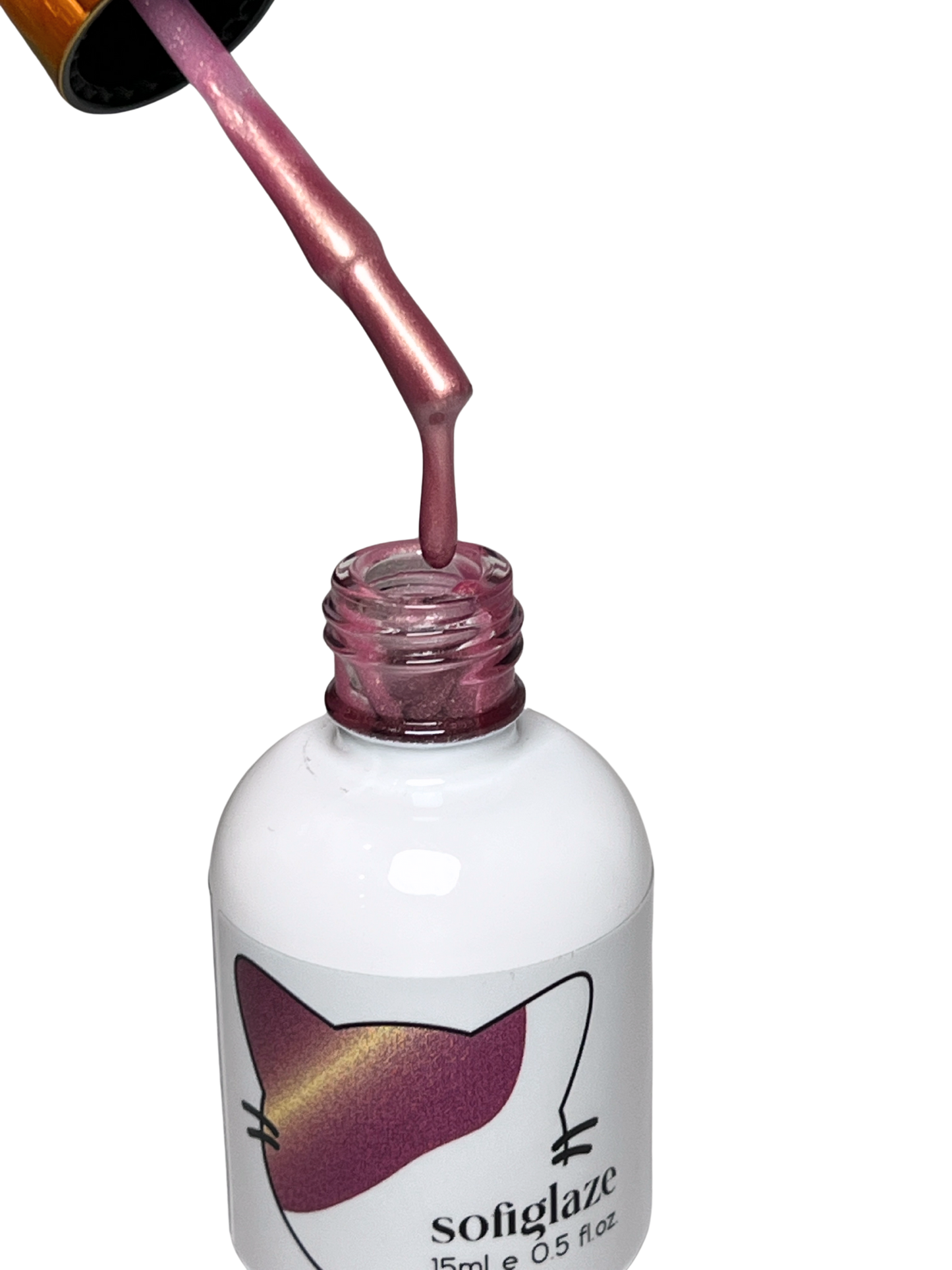 SOFIGLAZE Gel Color 0.5oz Pristine Halo Cat Eye - #GD007