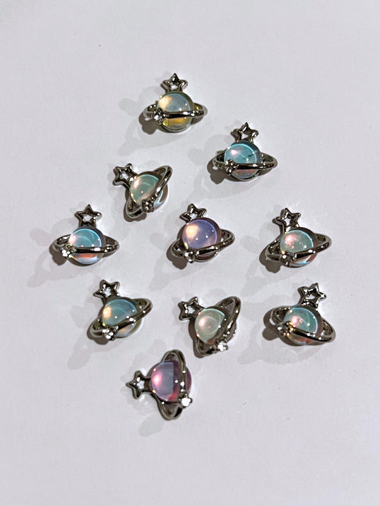 Glassy Planet Charms