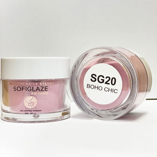 SOFIGLAZE 2 in 1 Color Powder with Big 7 FREE - SGPOWDER#20 image 0