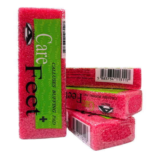 CAREFEET Callus Buffing Pad - Pink
