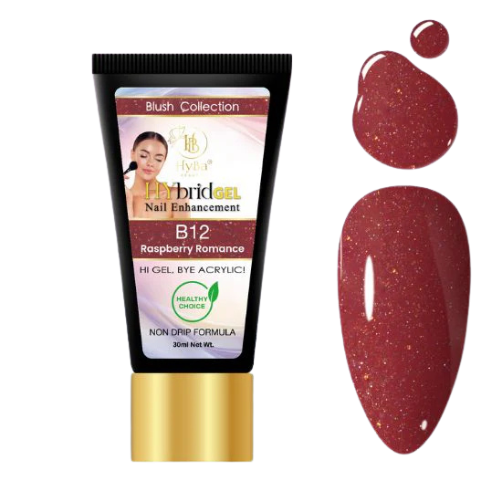 HYBA BEAUTY HyGel Blush Collection #2 60ml - Raspberry Romance #B12
