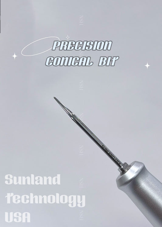 BEAUTY20 Metal Carbide Precision Conical Drill Bit image 0