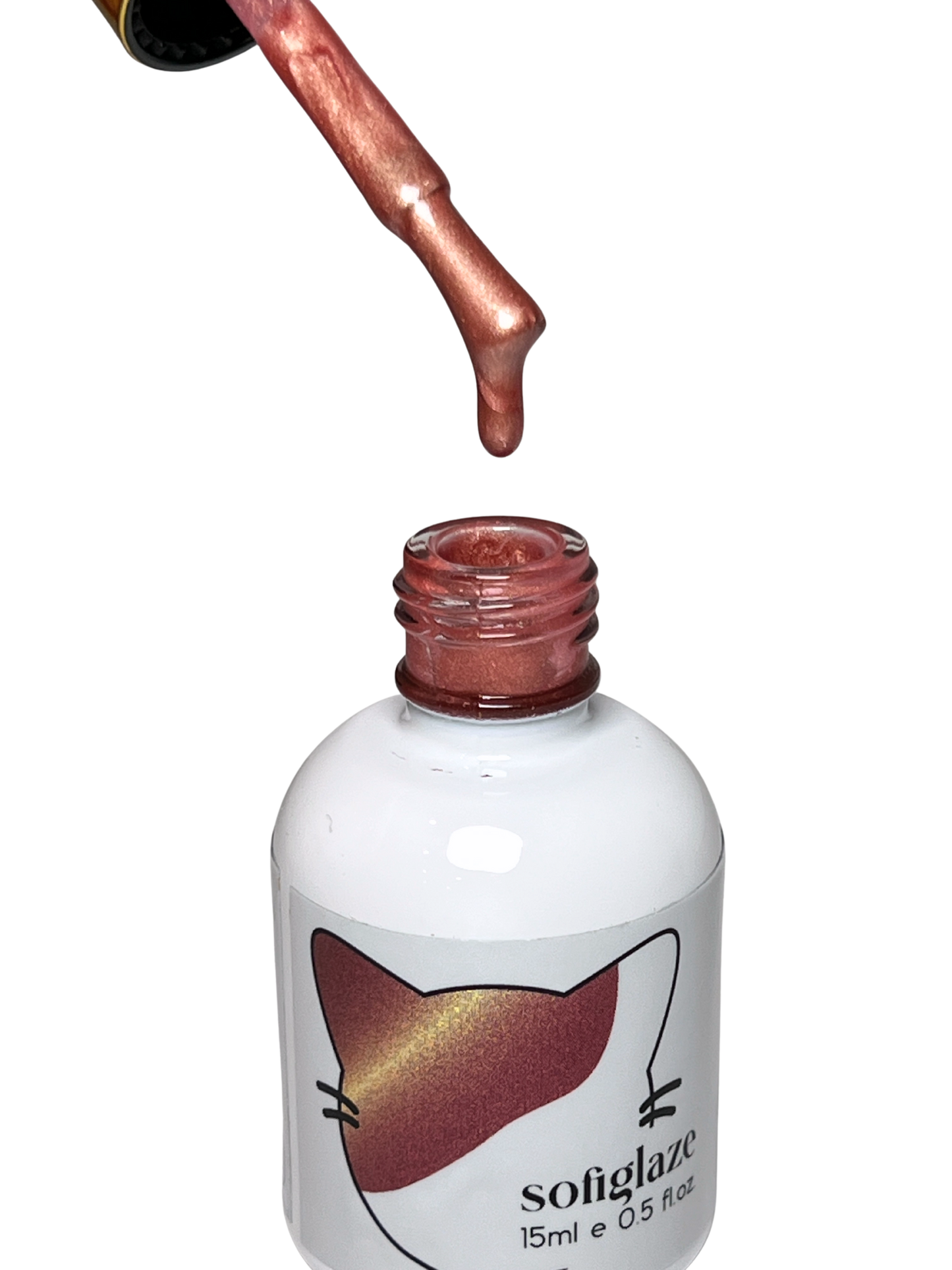 SOFIGLAZE Gel Color 0.5oz Pristine Halo Cat Eye - #GD002