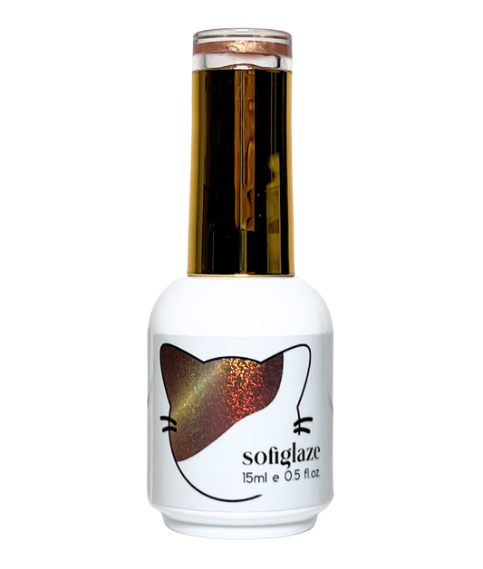 SOFIGLAZE Gel Color 0.5oz Pristine Halo Cat Eye - #GD005