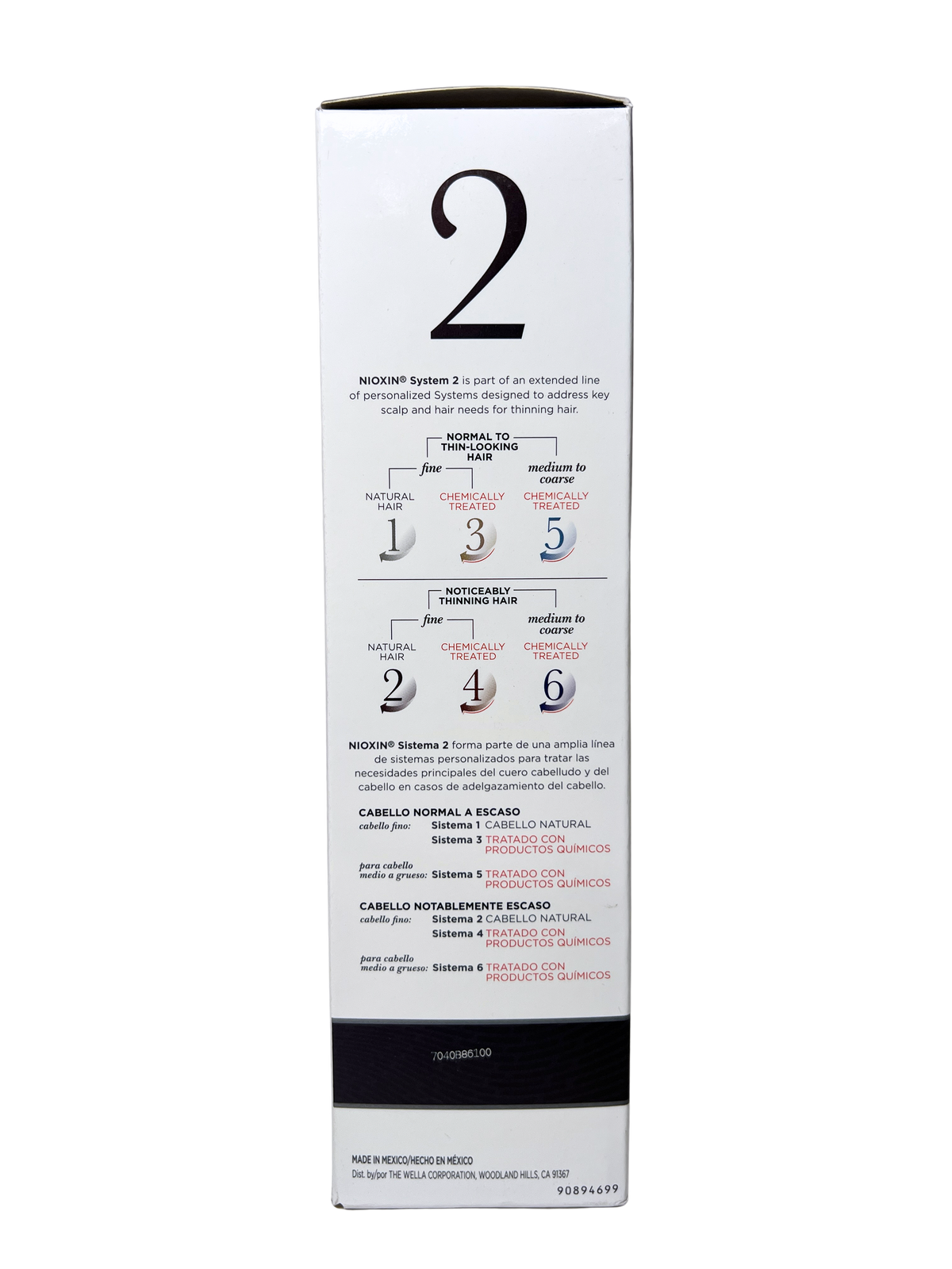 NIOXIN Hair System Kit #2 - Noticeably Thinning for Fine Hair