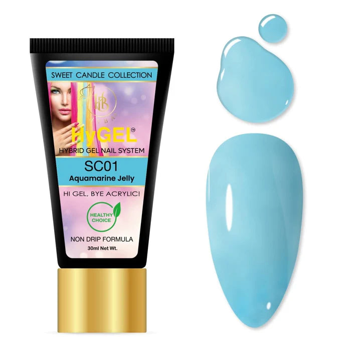 HYBA BEAUTY HyGel Sweet Candie Collection 30ml - Aquamarine Jelly #SC01