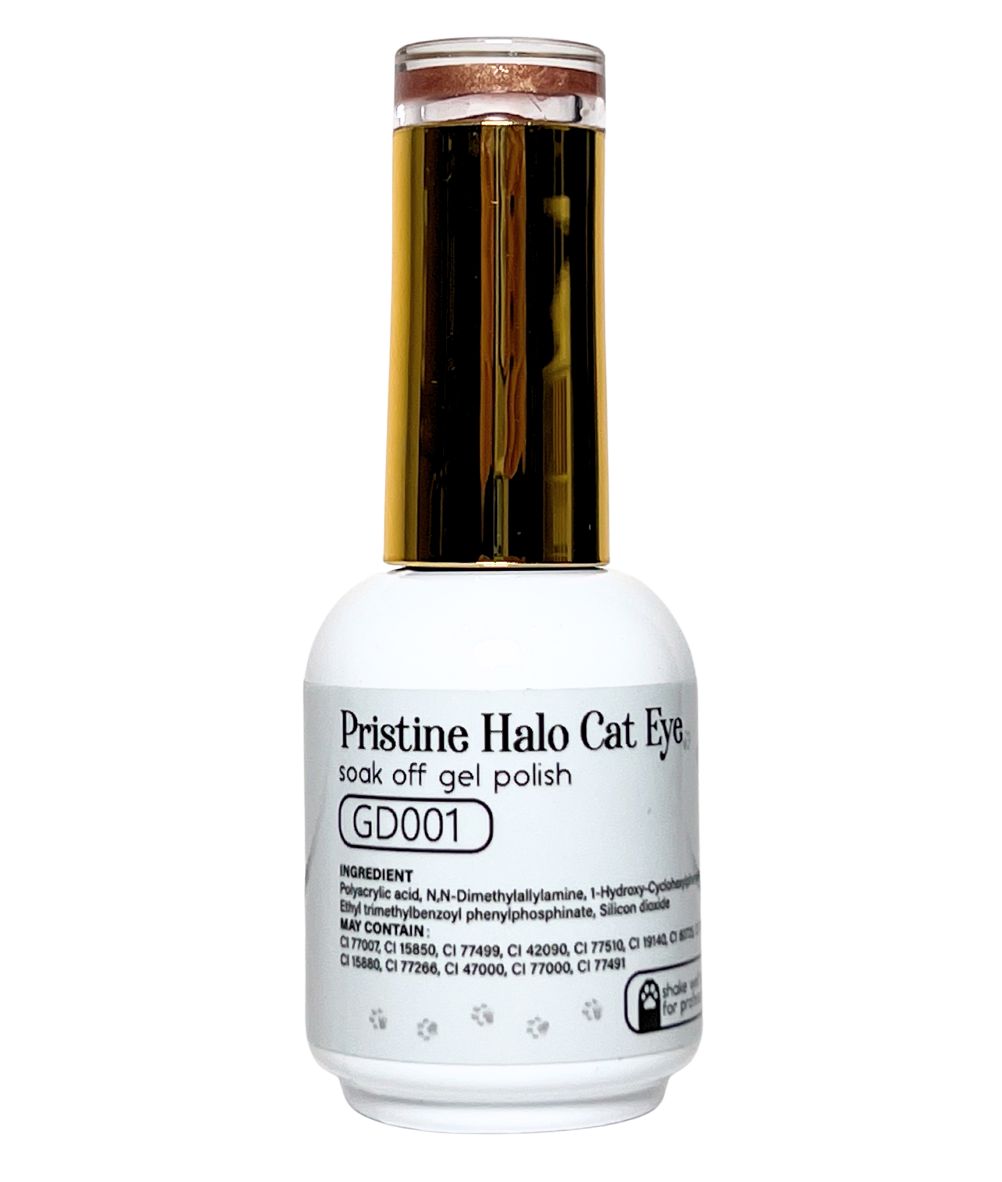 SOFIGLAZE Gel Color 0.5oz Pristine Halo Cat Eye - #GD001