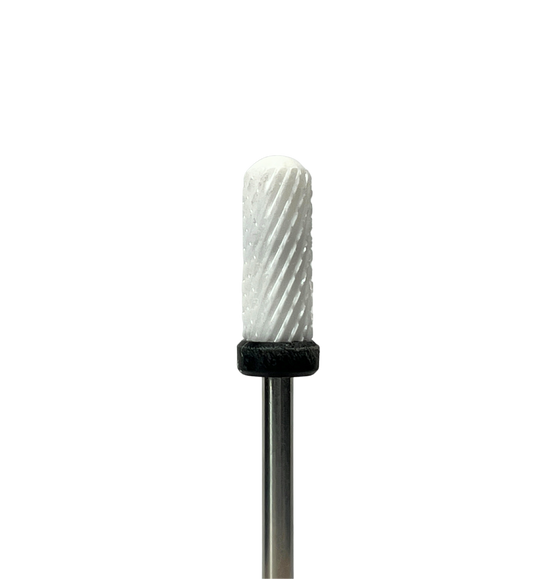 TRIANGLE White Ceramic Small Barrel Safety Bit - XC