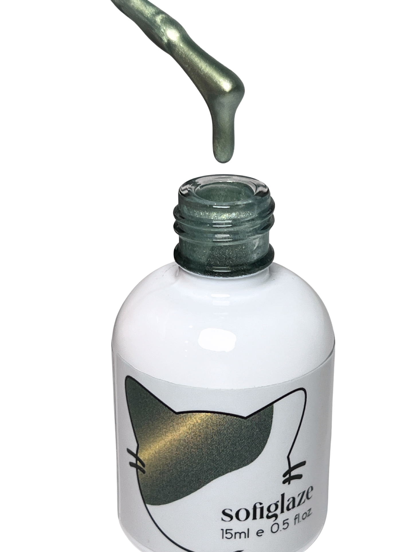 SOFIGLAZE Gel Color 0.5oz Pristine Halo Cat Eye - #GD009