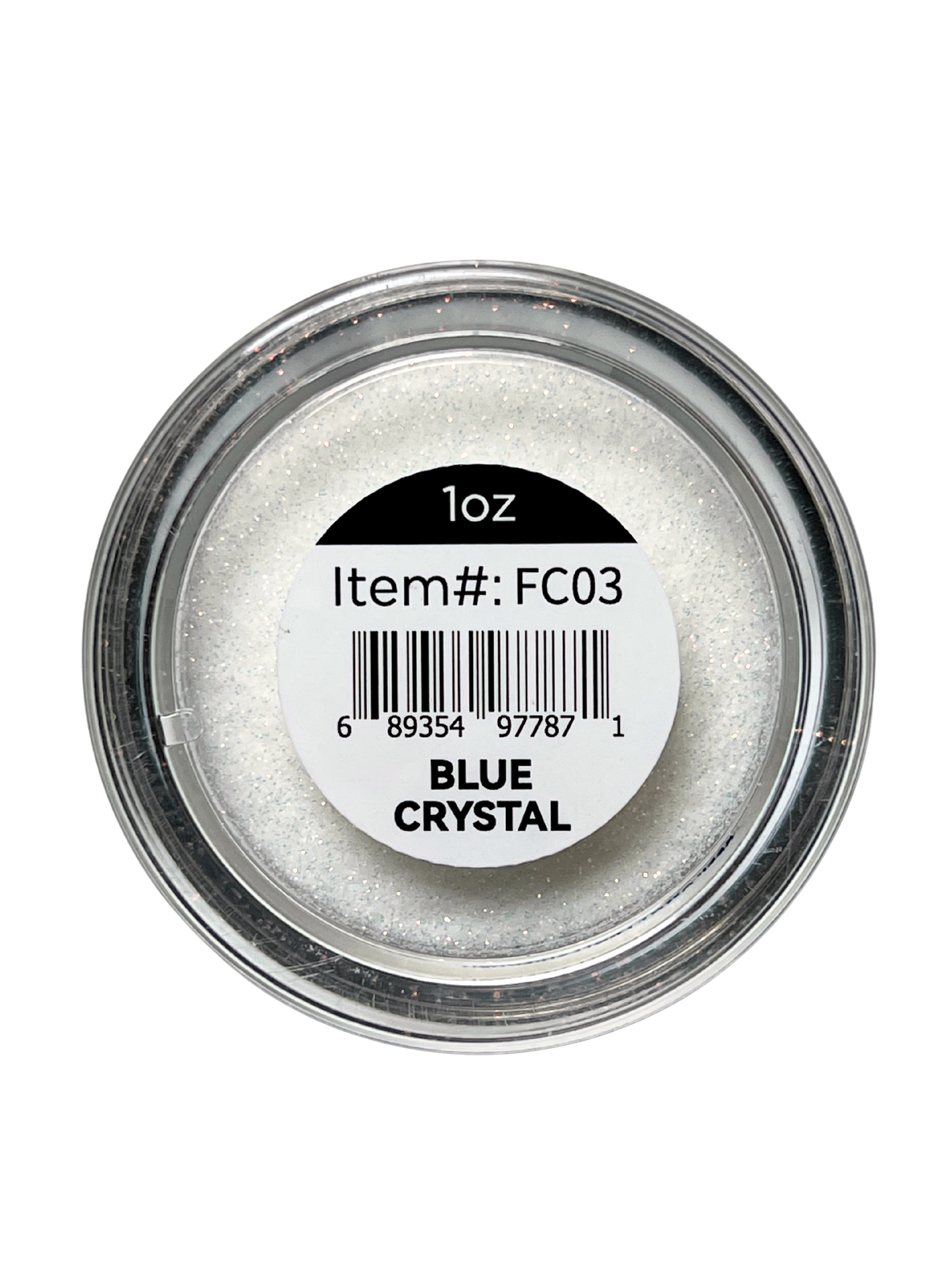 SOFIART Chrome Glitter 1oz - Blue Crystal FC03