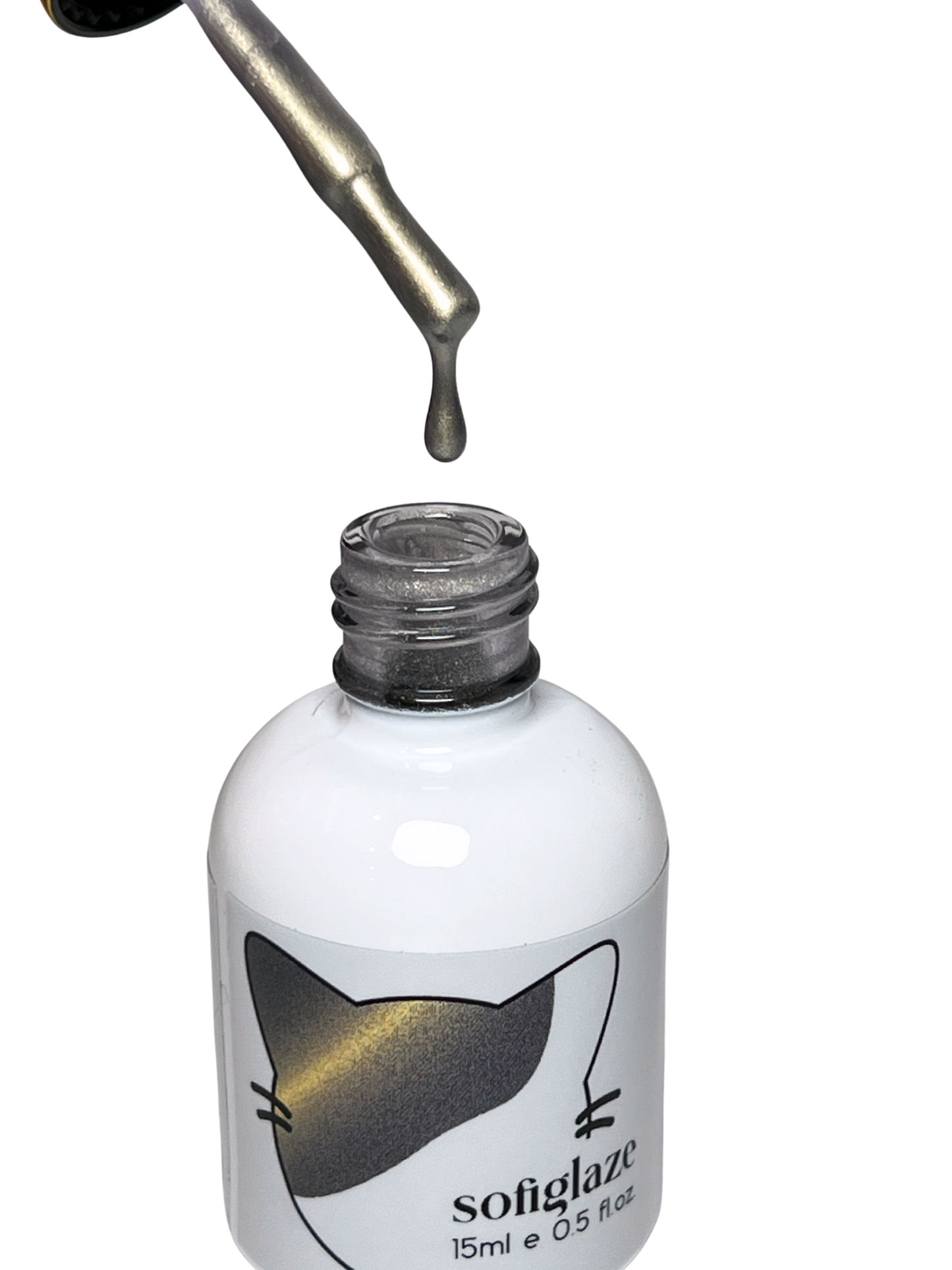 SOFIGLAZE Gel Color 0.5oz Pristine Halo Cat Eye - #GD010