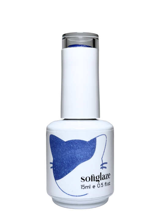 SOFIGLAZE Gel Color 0.5oz Cyber Fairy Grunge Cat Eye - CE08 Blue Flame