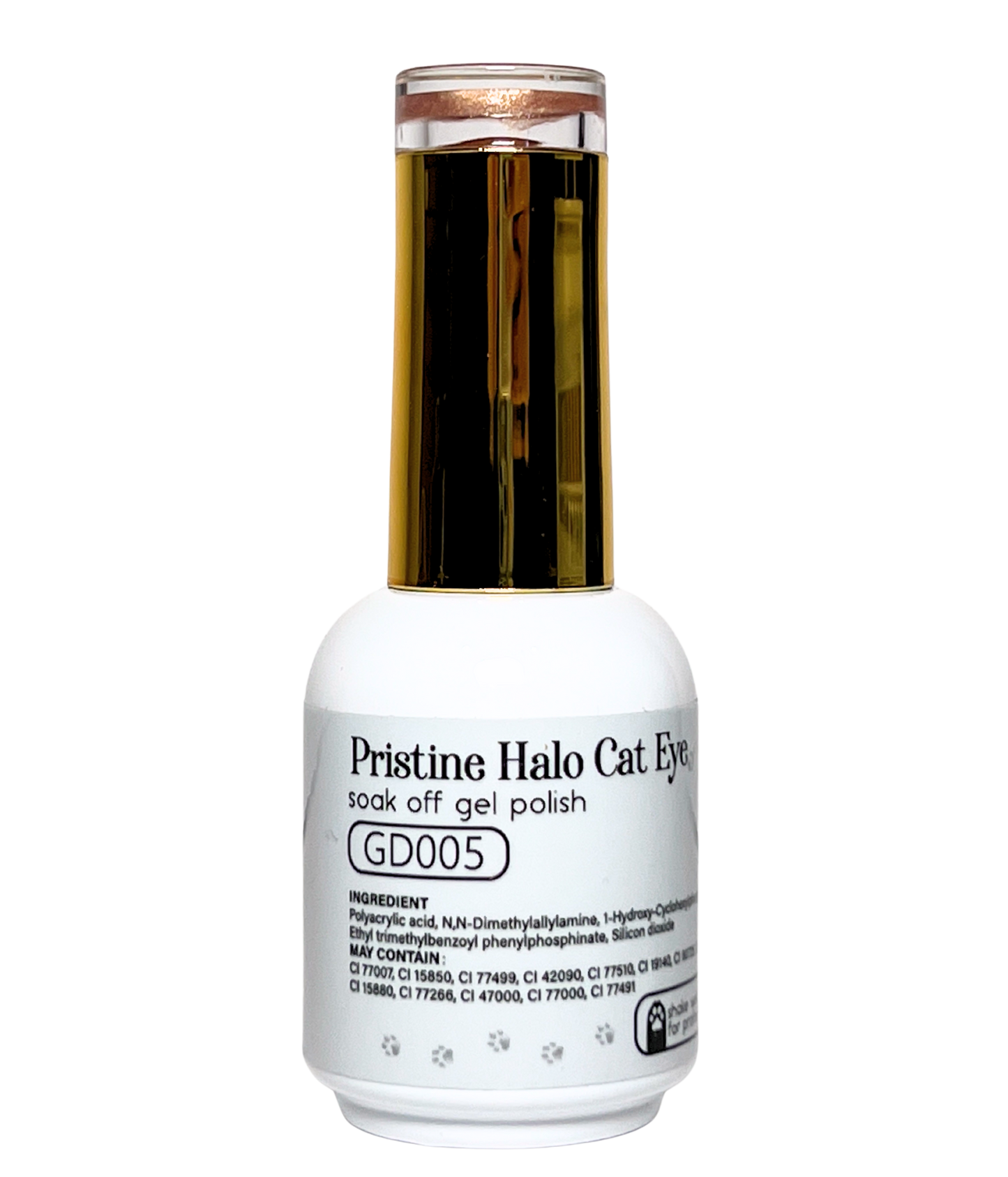 SOFIGLAZE Gel Color 0.5oz Pristine Halo Cat Eye - #GD005