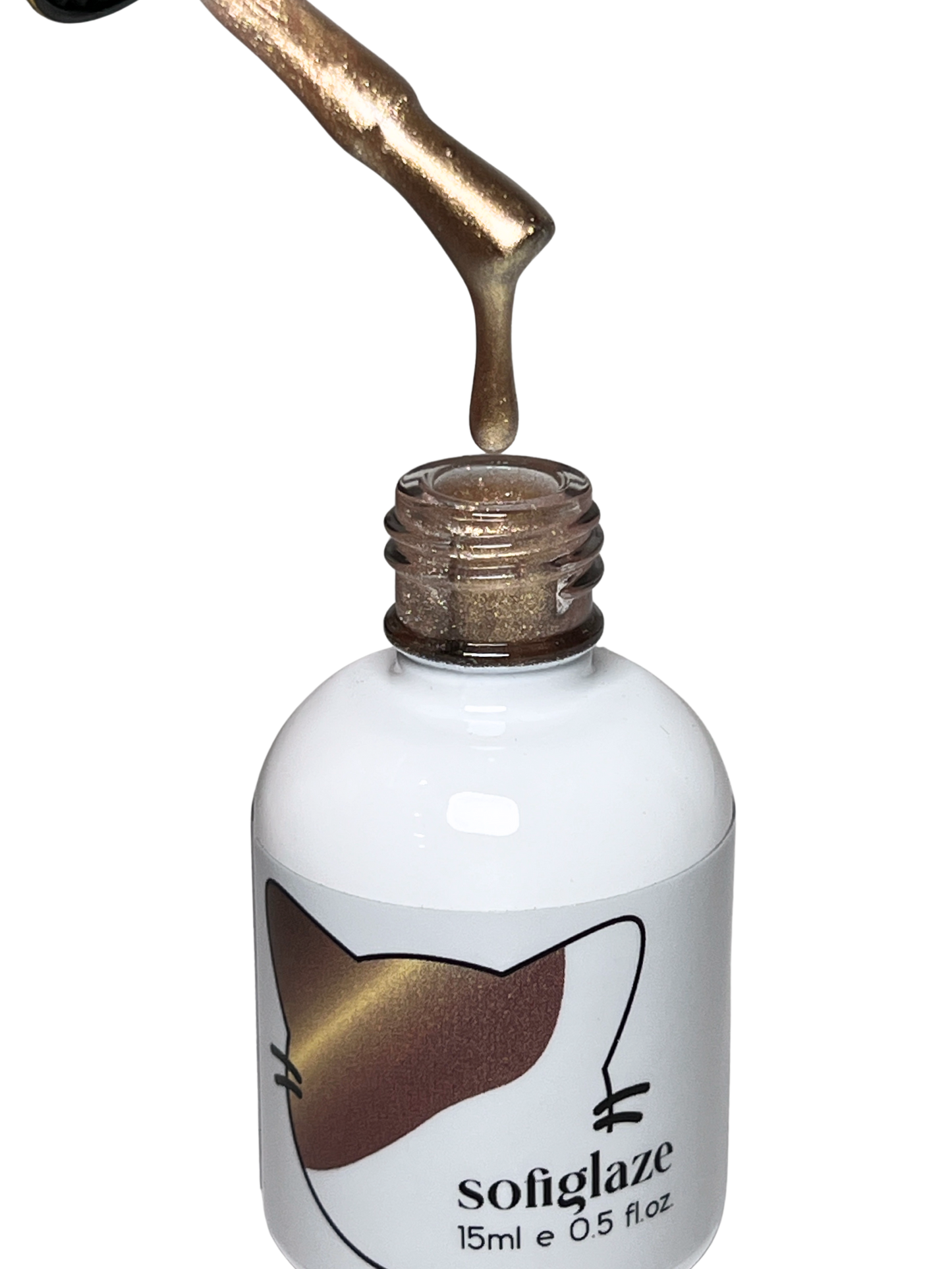 SOFIGLAZE Gel Color 0.5oz Pristine Halo Cat Eye - #GD014