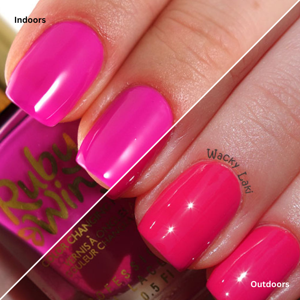 RUBY WING Color Changing Polish 0.5oz - Kitten Heels #191065
