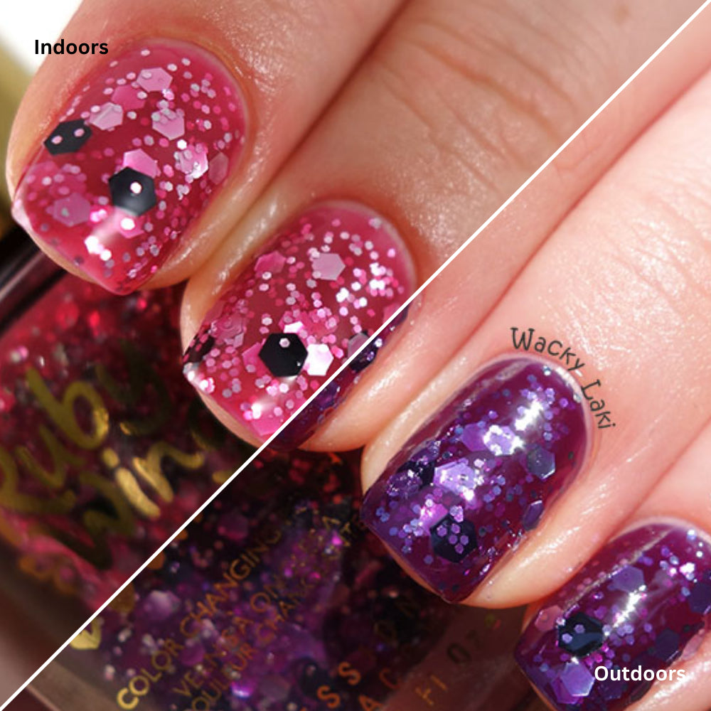 RUBY WING Color Changing Polish 0.5oz - Centerfold #RW191067