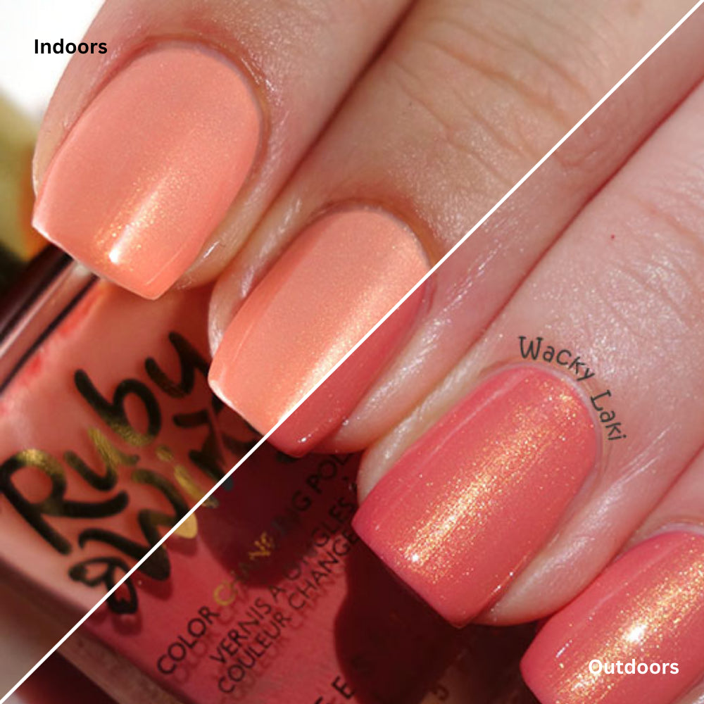 RUBY WING Color Changing Polish 0.5oz - Silk Sheets #RW191070