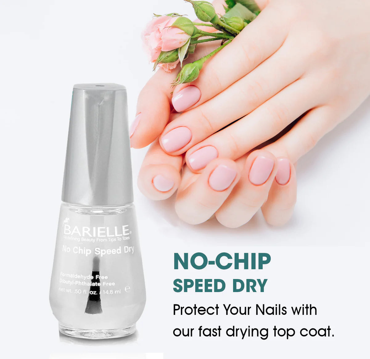 BARIELLE No-Chip Speed Dry With Silk Protein