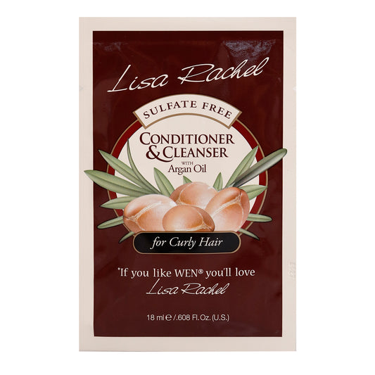 Lisa Rachel Sulfate Free Conditioner & Cleanser w/ Argan Oil 0.6oz