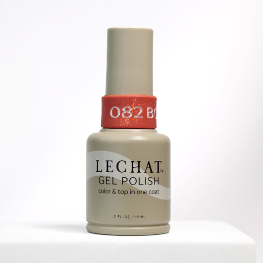 LECHAT Gel Polish Color & Top in One Coat Bonfire 0.5OZ -  LG082