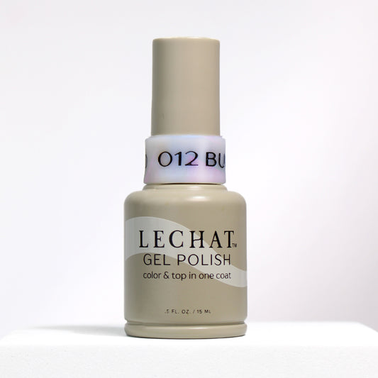 LECHAT Gel Polish Color & Top in One Coat Bubble Wand 0.5OZ -  LG012