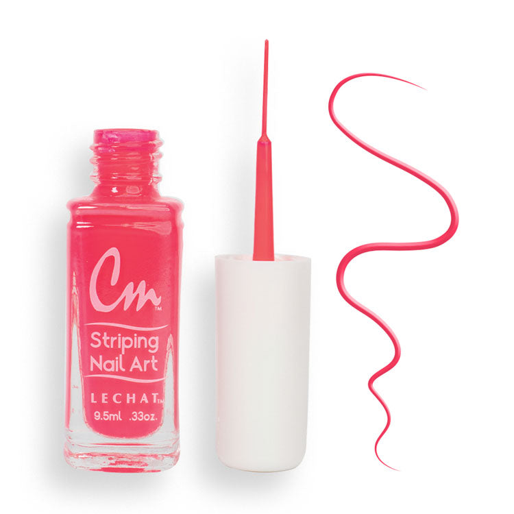 LECHAT CM Striping Nail Art Polish 0.33oz - Hot Pink #CM06