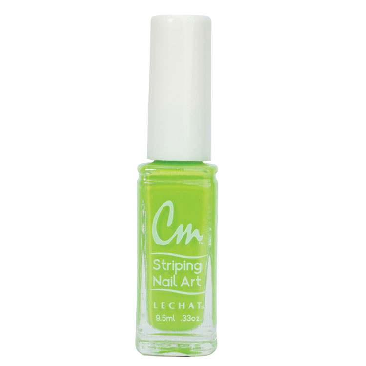 LECHAT CM Striping Nail Art Polish 0.33oz - Electric Green #CM07