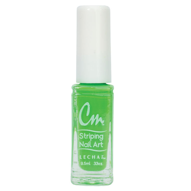 LECHAT CM Striping Nail Art Polish 0.33oz - Hot Green #CM08