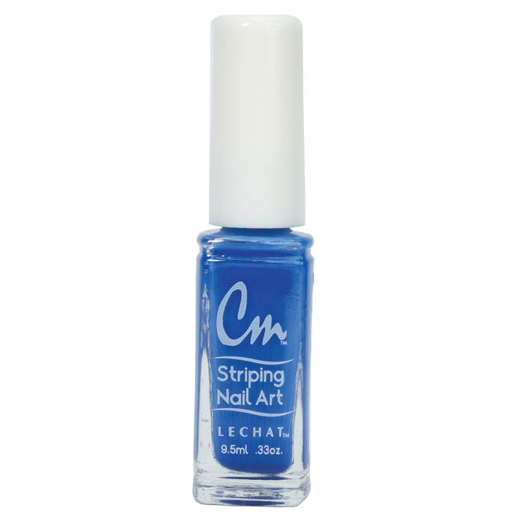 LECHAT CM Striping Nail Art Polish 0.33oz - Water Blue #CM09