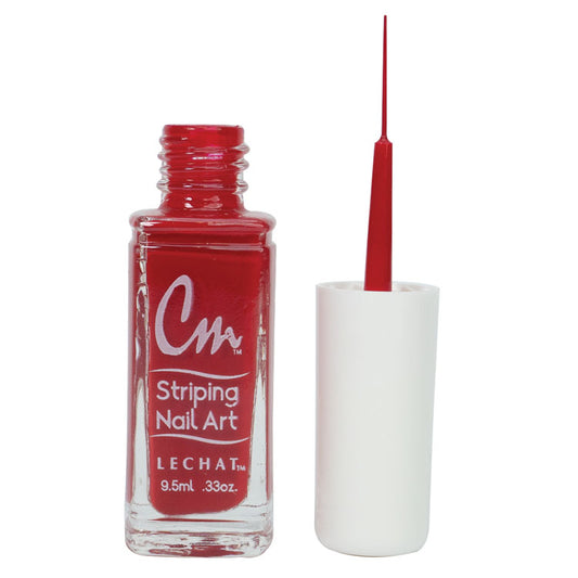 LECHAT CM Striping Nail Art Polish 0.33oz - Just Red #CM10