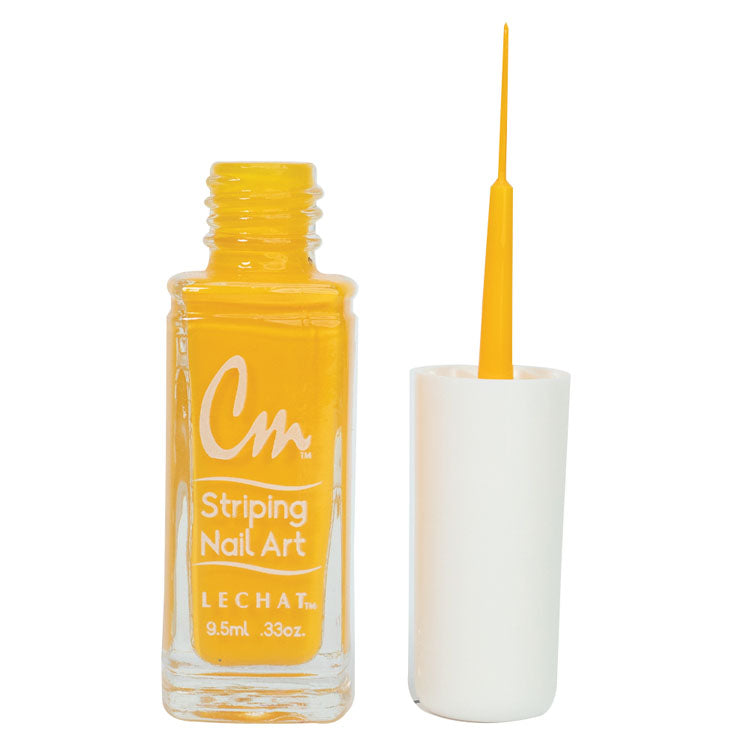 LECHAT CM Striping Nail Art Polish 0.33oz - Sunflower Yellow #CM11