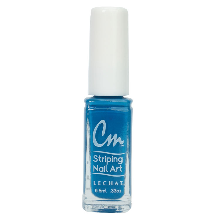 LECHAT CM Striping Nail Art Polish 0.33oz - Blue Volt #CM12