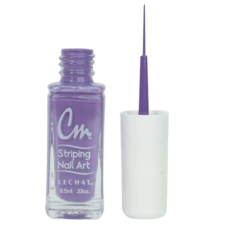LECHAT CM Striping Nail Art Polish 0.33oz - Lavender Flower #CM15